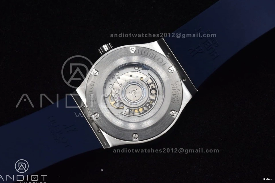 Edition Blue 1:1 SS A2892 Gummy Fusion HBF Classic Dial 42mm Strap Best On Blue 0313